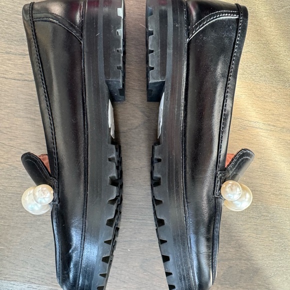 Kate Spade Posh Pearl Black Loafers - Picture 4 of 4